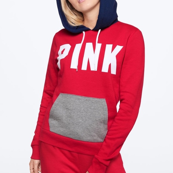 🚫SOLD🚫VS PINK COZY CAMPUS PERFECT PULLOVER SET - Picture 3 of 8